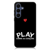 comme des garcons play X00229 Samsung Galaxy S25 FE Case
