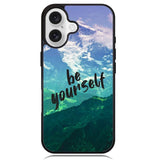 Nature Snowy Mist Mountains X00282 iPhone 16 Case