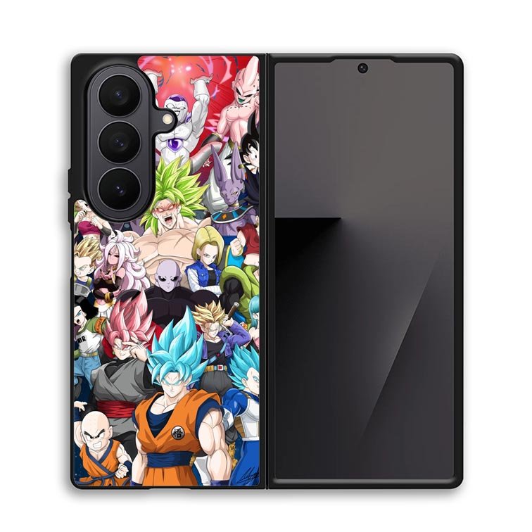 Dragon Ball Collage X00302 Samsung Galaxy Z Fold 7 Case