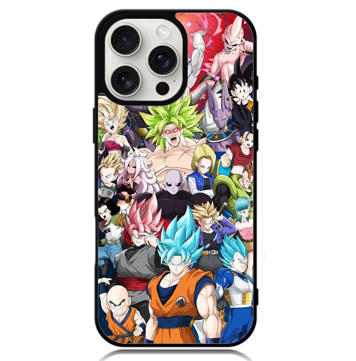 Dragon Ball Collage X00302 iPhone 16 Pro Max Case