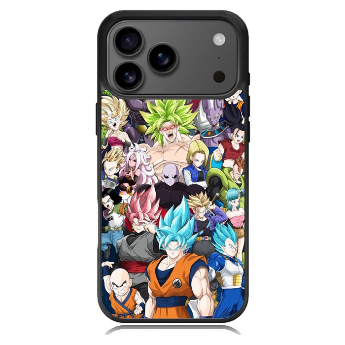 Dragon Ball Collage X00302 iPhone 17 Pro Max Case