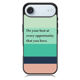 Mint Stripes X00341 iPhone 17 Air Case