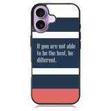 Navy Blue Stripes X00342 iPhone 17 Case