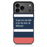 Navy Blue Stripes X00342 iPhone 17 Pro Max Case