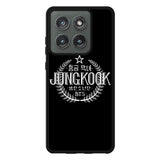 BTS Jungkook Logo X00385 Motorola Moto Edge 2025 Case