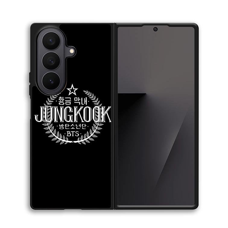 BTS Jungkook Logo X00385 Samsung Galaxy Z Fold 7 Case