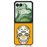 Green Bay Packers Skull X00391 Motorola Moto Razr+ Plus 2024/2025 Case, Motorola Razr 50 Ultra/50s Ultra Case