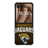 Jacksonville Jaguars X00379 Motorola Moto RAZR Plus 2025 Case
