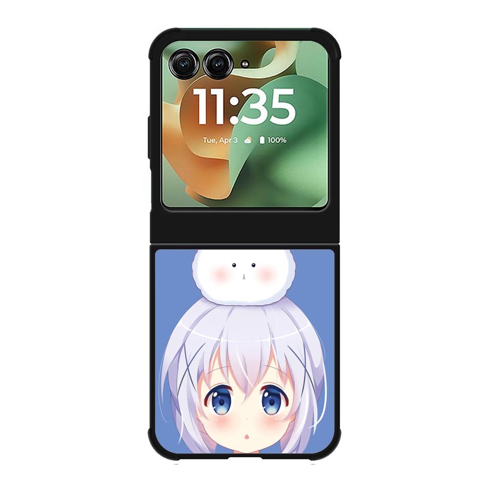Kafuu Chino Anime Girl X00383 Motorola Moto RAZR 2025 Case