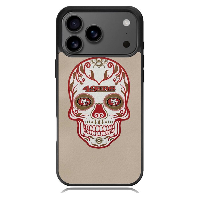 San Francisco 49ers Skull X00390 iPhone 17 Pro Case