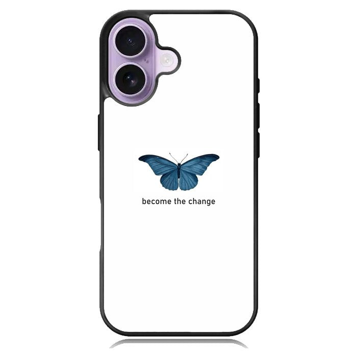 Blue Butterfly X00398 iPhone 17 Case