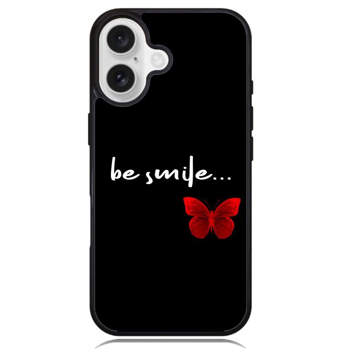 Red Butterfly X00399 iPhone 16 Plus Case