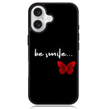 Red Butterfly X00399 iPhone 16 Case