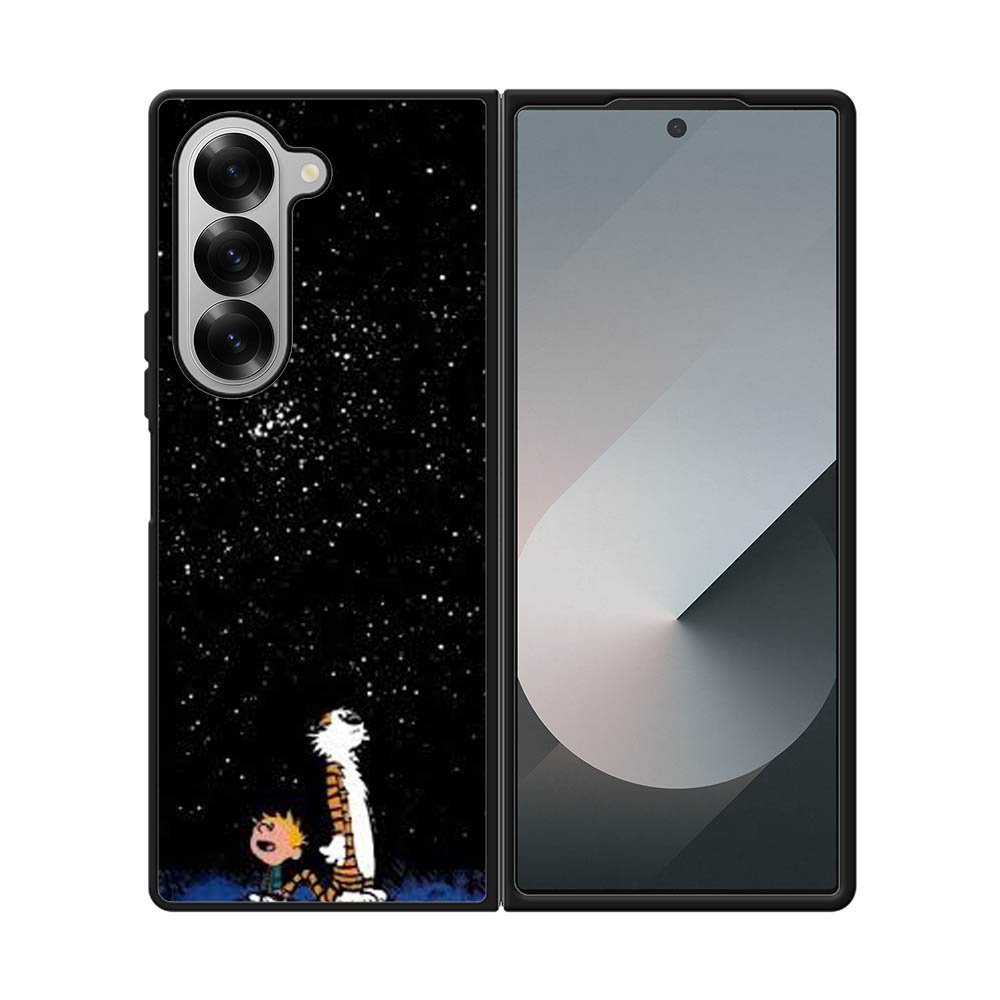 Calvin And Hobbes X00412 Samsung Galaxy Z Fold 7 5G Case