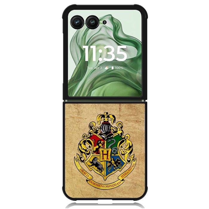 Harry Potter Gryffindor X00402 Motorola Moto Razr+ Plus 2024/2025 Case, Motorola Razr 50 Ultra/50s Ultra Case