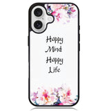 happiness inspirational X00452 iPhone 16 Case