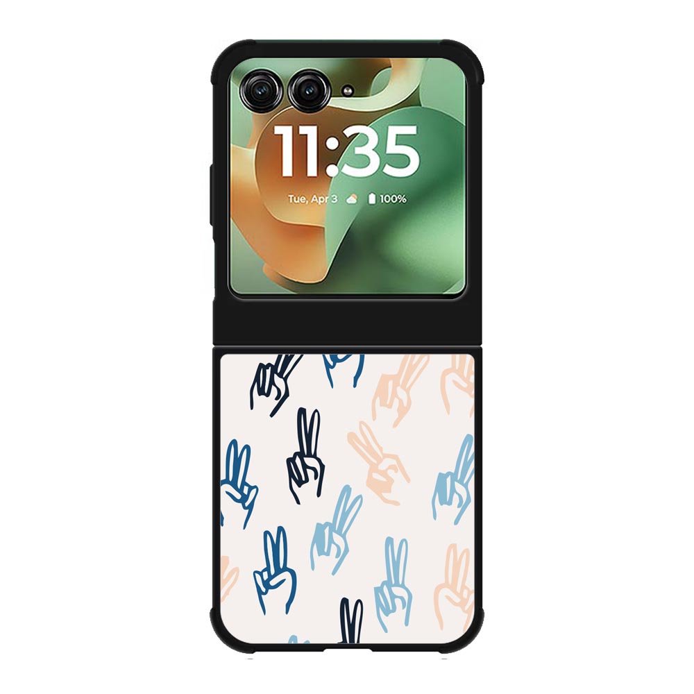 Peace Girl X0454 Motorola Moto RAZR 2025 Case