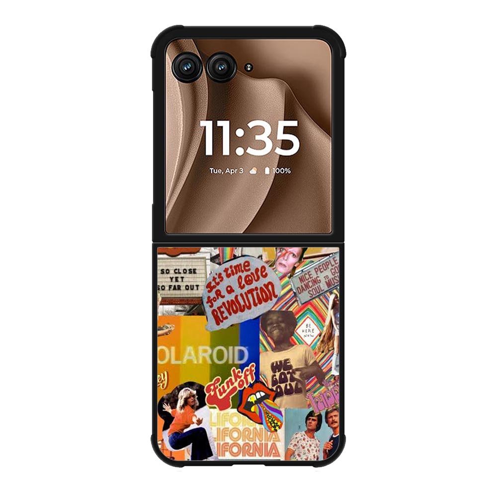 Aesthetic Collage X00476 Motorola Moto RAZR Plus 2025 Case