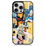 No Bad Vibes Collage X00613 iPhone 16 Pro Case