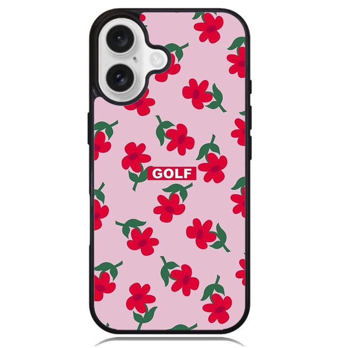 Flowers GOLF X00623 iPhone 16 Case
