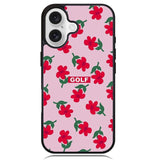 Flowers GOLF X00623 iPhone 16 Case
