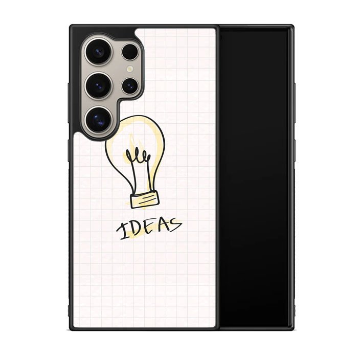 light bulb doodle X00625 Samsung Galaxy S25 Ultra 5G Case