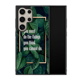 Gold rectangle frame X00628 Samsung Galaxy S25 Ultra 5G Case