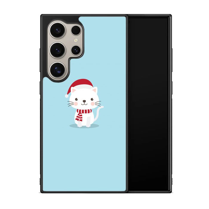Cat with Santa X00631 Samsung Galaxy S24 Ultra 5G Case