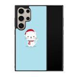 Cat with Santa X00631 Samsung Galaxy S25 Ultra 5G Case