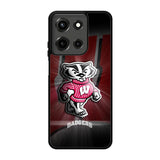 wisconsin badger logo Motorola Moto G 5G 2025 Case FE3488