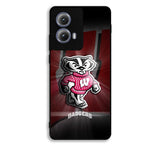 wisconsin badger logo Motorola Moto Edge 2024 Case FE0892