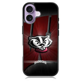 wisconsin badger X00765 iPhone 17 Case