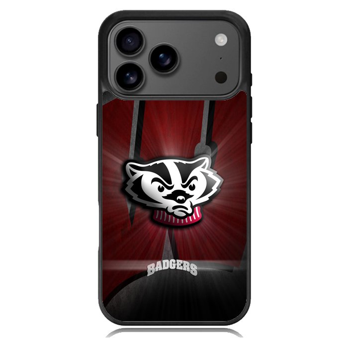wisconsin badger X00765 iPhone 17 Pro Max Case