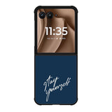 Great Blue Wallpaper X00828 Motorola Moto RAZR Plus 2025 Case