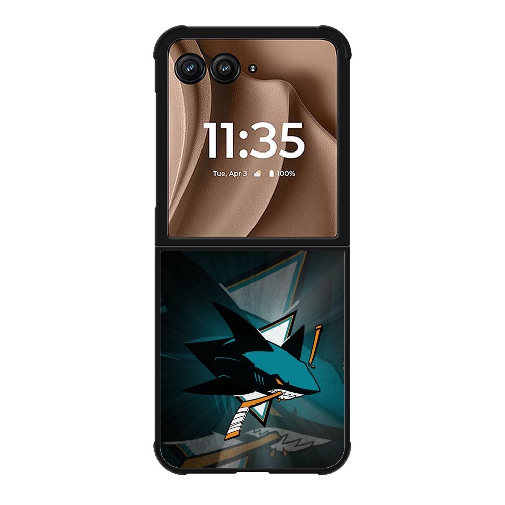 san jose sharks X00978 Motorola Moto RAZR Plus 2025 Case