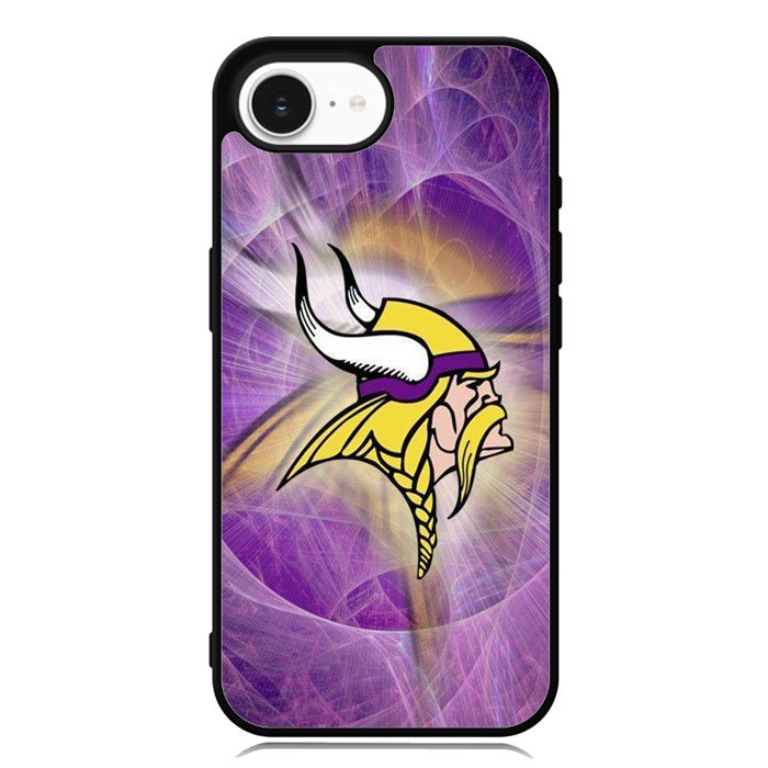 minnesota vikings wallpaper iPhone 16e Case