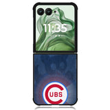 chicago cubs Logo X00966 Motorola Moto Razr+ Plus 2024/2025 Case, Motorola Razr 50 Ultra/50s Ultra Case