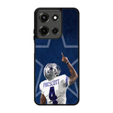Dak Prescott Cowboys 1st Motorola Moto G 5G 2025 Case FE3778