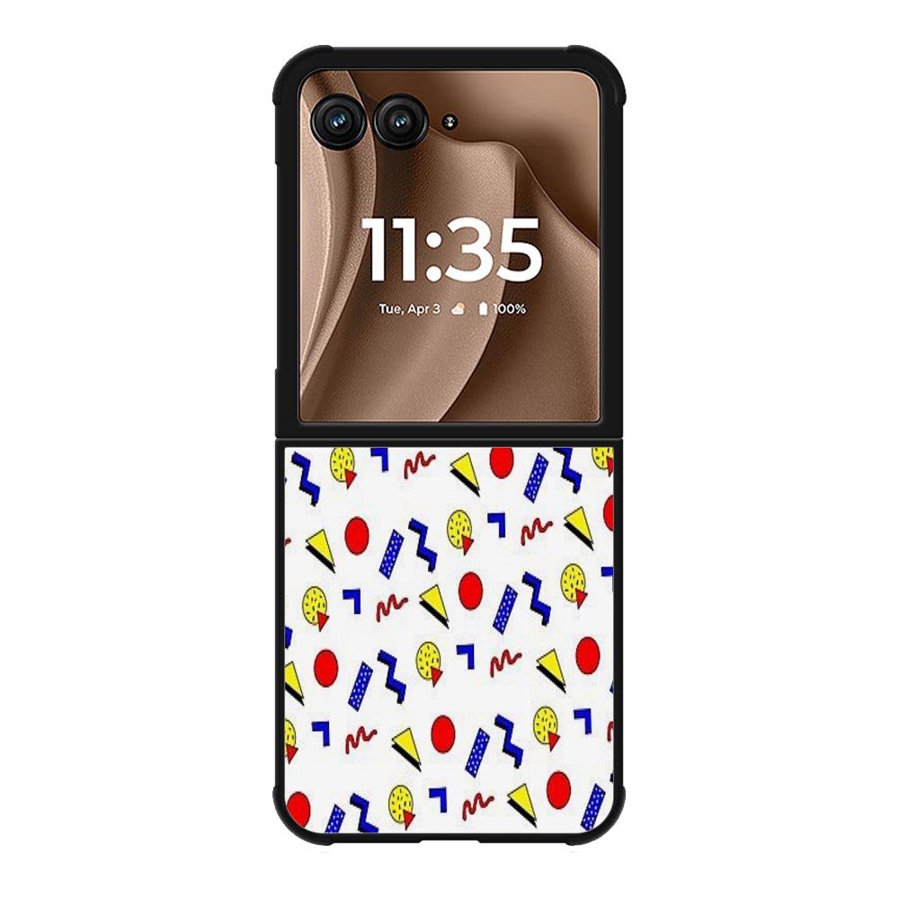 emma chamberlain pattern X00957 Motorola Moto RAZR Plus 2025 Case