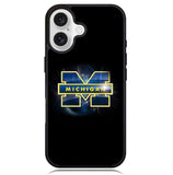 michigan wolverines X00951 iPhone 16 Case