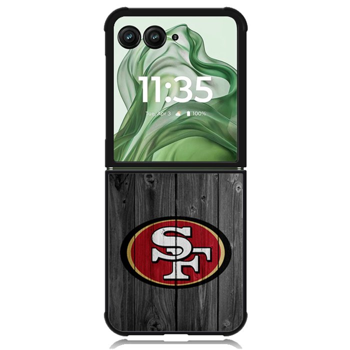 san francisco 49ers X00949 Motorola Moto Razr+ Plus 2024/2025 Case, Motorola Razr 50 Ultra/50s Ultra Case