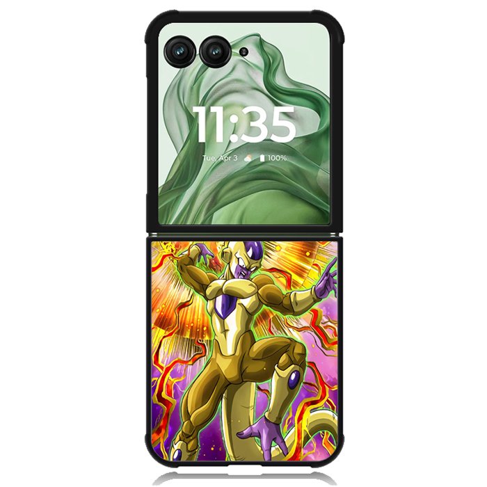 golden frieza X00941 Motorola Moto Razr+ Plus 2024/2025 Case, Motorola Razr 50 Ultra/50s Ultra Case
