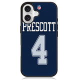 Dallas Prescott X01030 iPhone 16 Plus Case