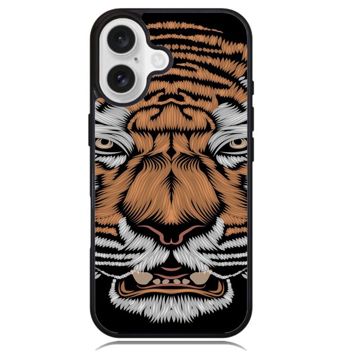 Le tigre X01023 iPhone 16 Case