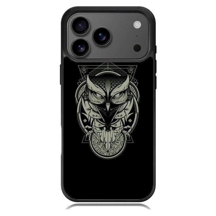 Owl artwork X01025 iPhone 17 Pro Max Case