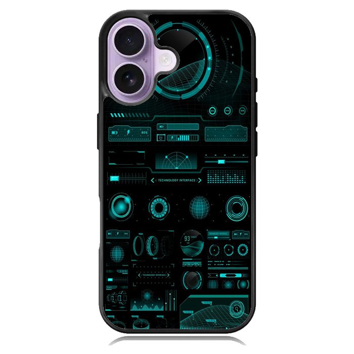 premium vector of Technology X01022 iPhone 17 Case