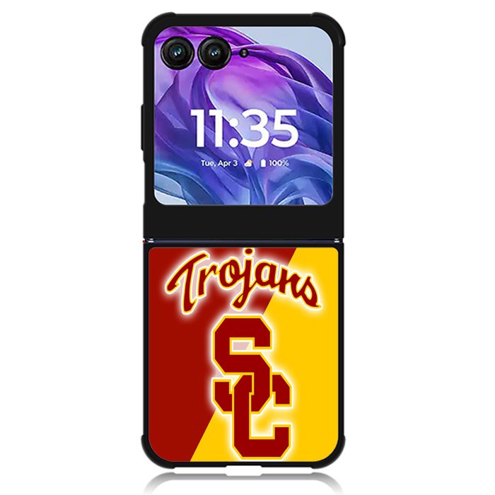 usc trojans logo Motorola Moto Razr 2024 , Moto Razr 50 Case