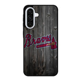 atlanta braves wood Samsung Galaxy A56 Case FE7991