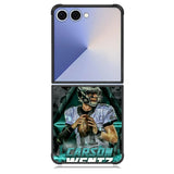 carson wentz philadelphia eagles X01343 Samsung Galaxy Z Flip 7 Case