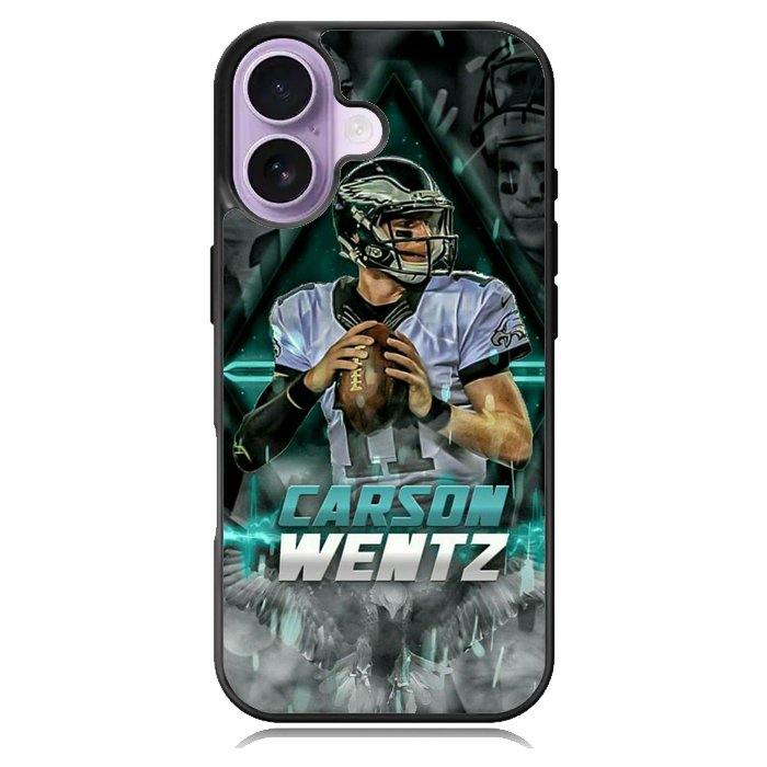 carson wentz philadelphia eagles X01343 iPhone 17 Case